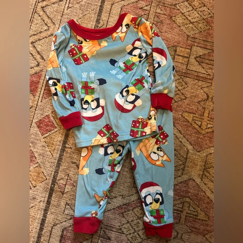 Bluey Christmas PJs 18M